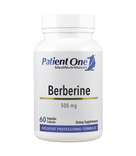 Patient One Berberine | 500 mg, 60 vegetable capsules