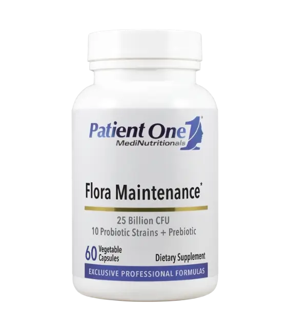 Patient One Flora Maintenance (25 Billion CFU) | 60 vegetable capsules
