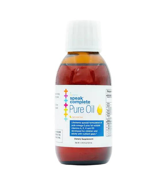 Lifetrients Speak Complete Pure Oil (omega-3 plus fat-soluble vitamins A, D3, E and K) | 120mL - Imagem 2