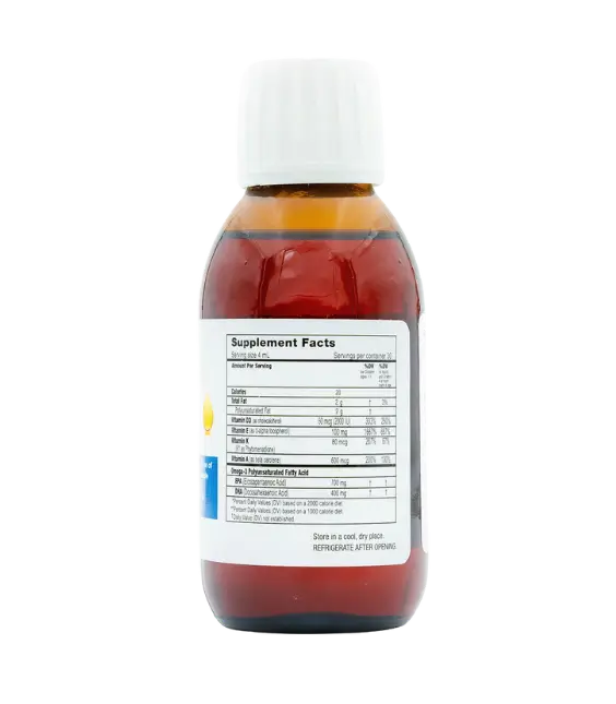 Lifetrients Speak Complete Pure Oil (omega-3 plus fat-soluble vitamins A, D3, E and K) | 120mL - Imagem 3