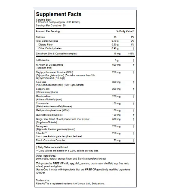 Patient One GastroOne™ | 6.35 fl oz (180 grams) - Imagem 2