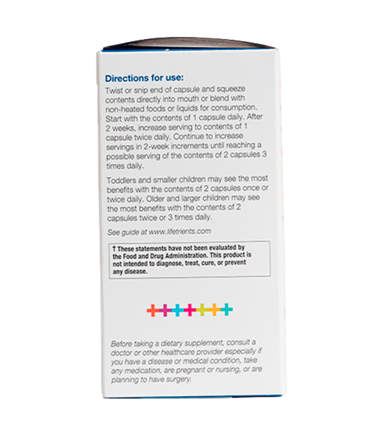 Lifetrients Speak+d Twist-Off Capsules (omega-3 + vitamin E) 60 Twist-Off Softgels Capsules