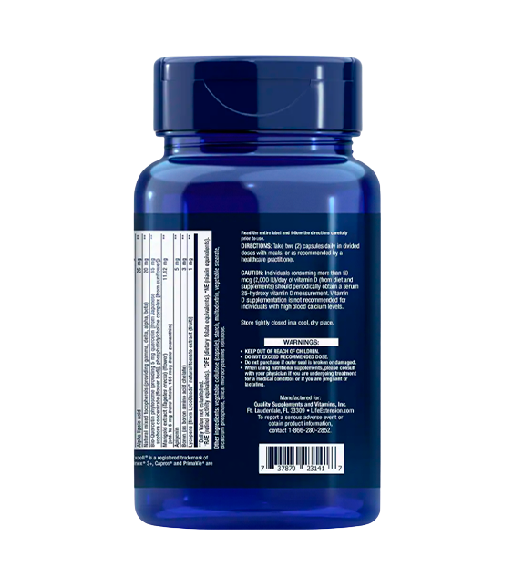 Life Extension Two-Per-Day Multivitamin | 120 capsules