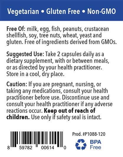 Patient One Hyaluronic Acid | 120 vegetable capsules