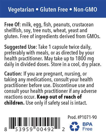 Patient One Alpha Lipoic Acid | 200 mg, 90 vegetable capsules