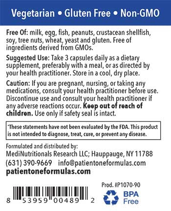 Patient One CT Joint Care | 90 vegetable capsules