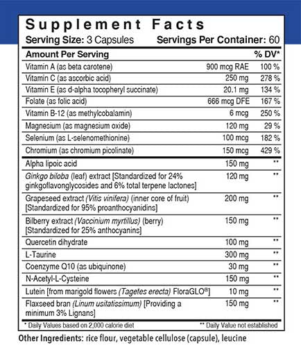 Patient One OpticOne | 180 vegetable capsules
