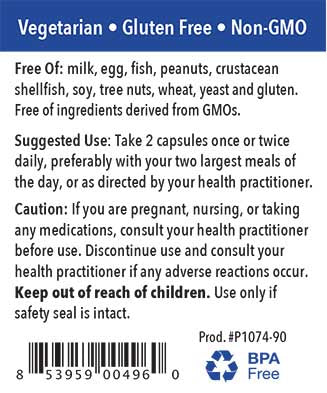 Patient One Phytosterol Complex | 1000 mg, 90 vegetable capsules