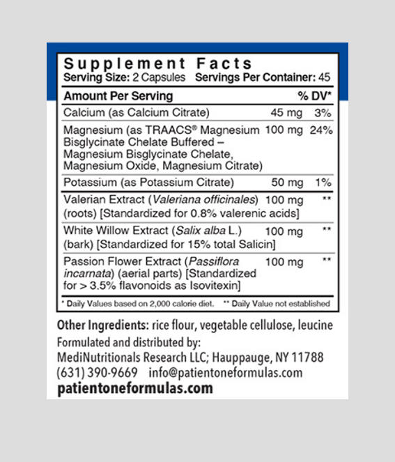 Patient One MuscleCare | 90 vegetable capsules