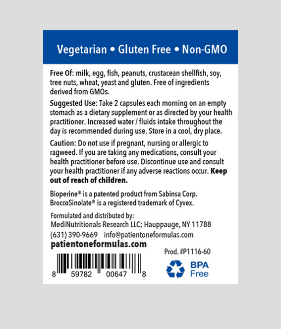 Patient One LiverCare | 60 vegetable capsules