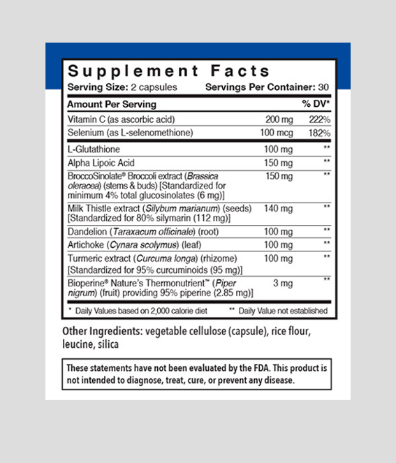 Patient One LiverCare | 60 vegetable capsules