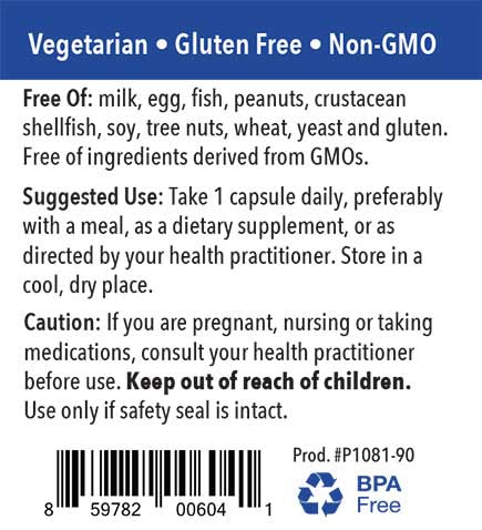 Patient One Zinc Glycinate | 30 mg, 90 vegetable capsules